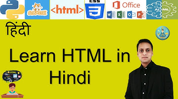हिंदी  - Learn HTML in Hindi   | Full Beginners Course | HTML| Coding for Kids |