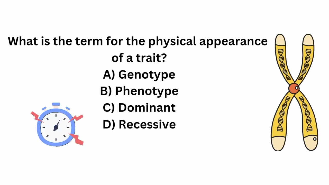 Genetics quiz| can you pass this test | Basic Genetics Questions