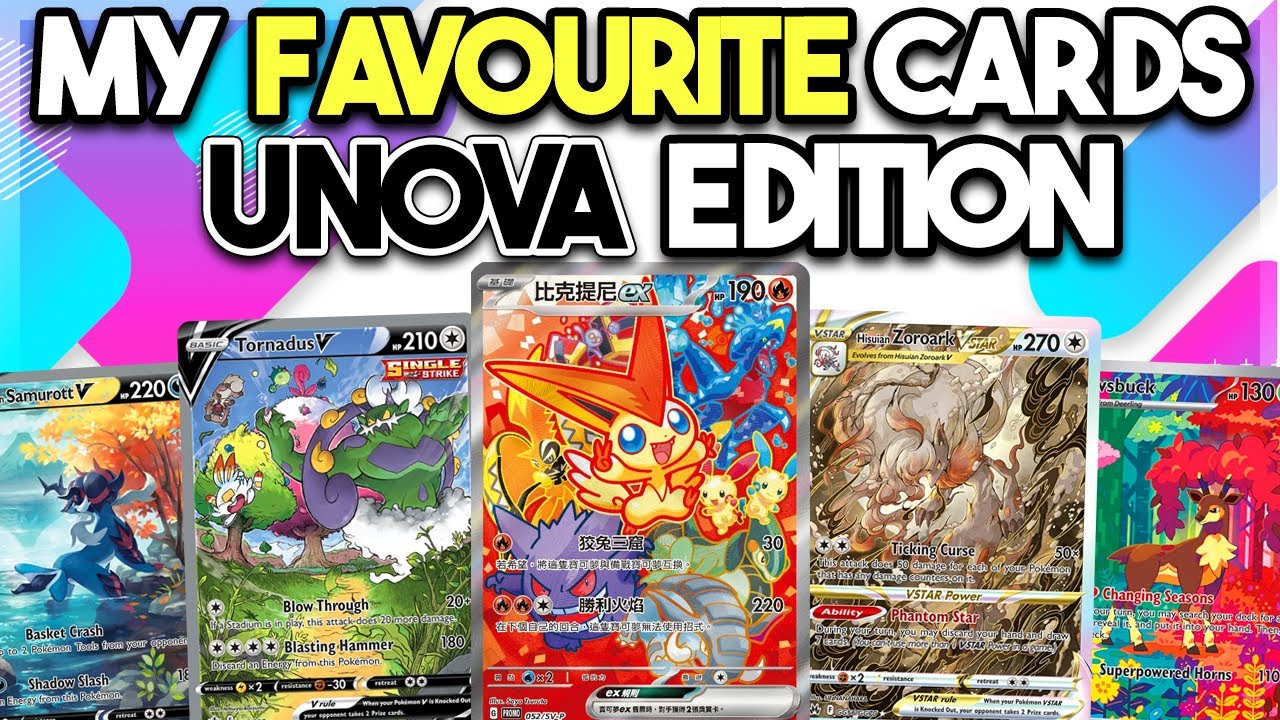 The BEST Pokémon Card Of EVERY Pokemon - Generation 5 Unova! - Best of Dex Series!