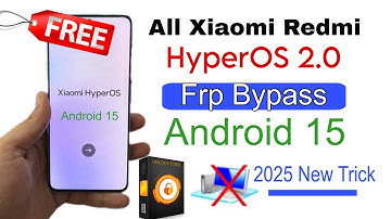 All Xiaomi Redmi hyperos 2.0.204.0 Android15 FRP bypass Without pc / redmi note 13 Pro 5G FRP bypass