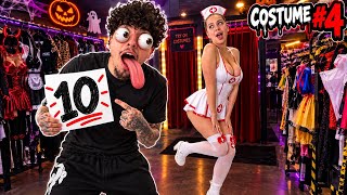 RATING MY WIFE'S SPICY HALLOWEEN COSTUMES!!