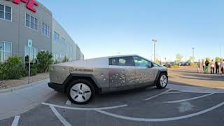 Tesla Cyber Truck SLS Apex Skateboarding 02 Las Vegas UFC Louie Lopez 2024 May 25th Jellybeanbrainss