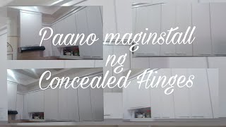 Paano maginstall ng Concealed Hinges #Full at Half Overlay