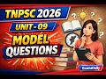 TNPSC - 2026 - UNIT - 9 - MODEL QUESTIONS