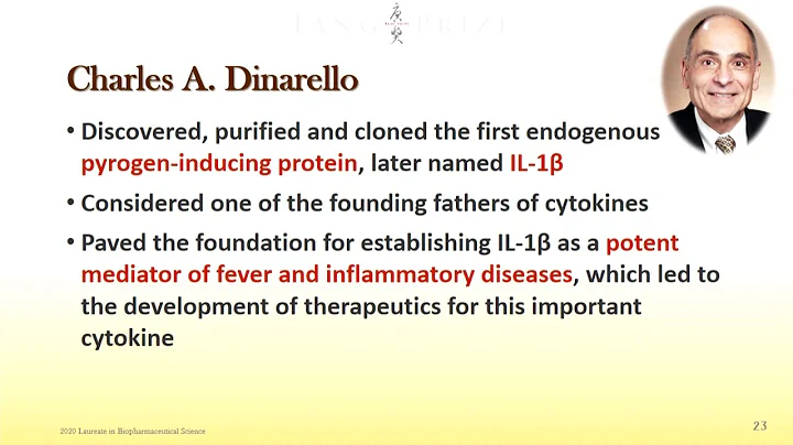 2020 Tang Prize Laureate Announcement-Biopharmaceutical Science