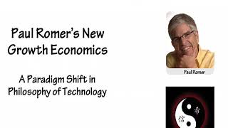 Terry Bristol, Paul Romer&#39;s New Growth Economics