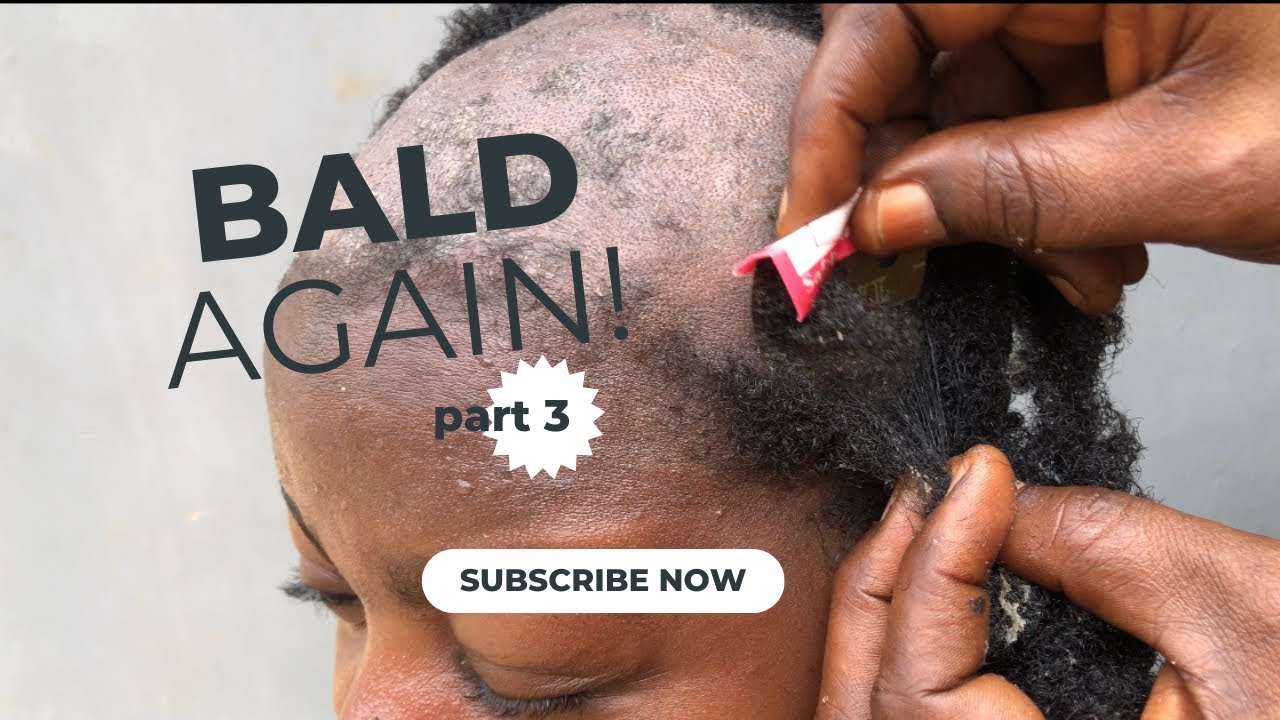 FROM HAIR TO BARE 😁 My Bald Transformation !