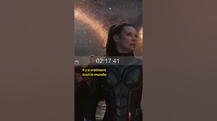 Ce héros Marvel CACHÉ dans Avangers Endgame !