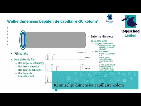 Video: Capillaire gaschromatografie op de kolom?