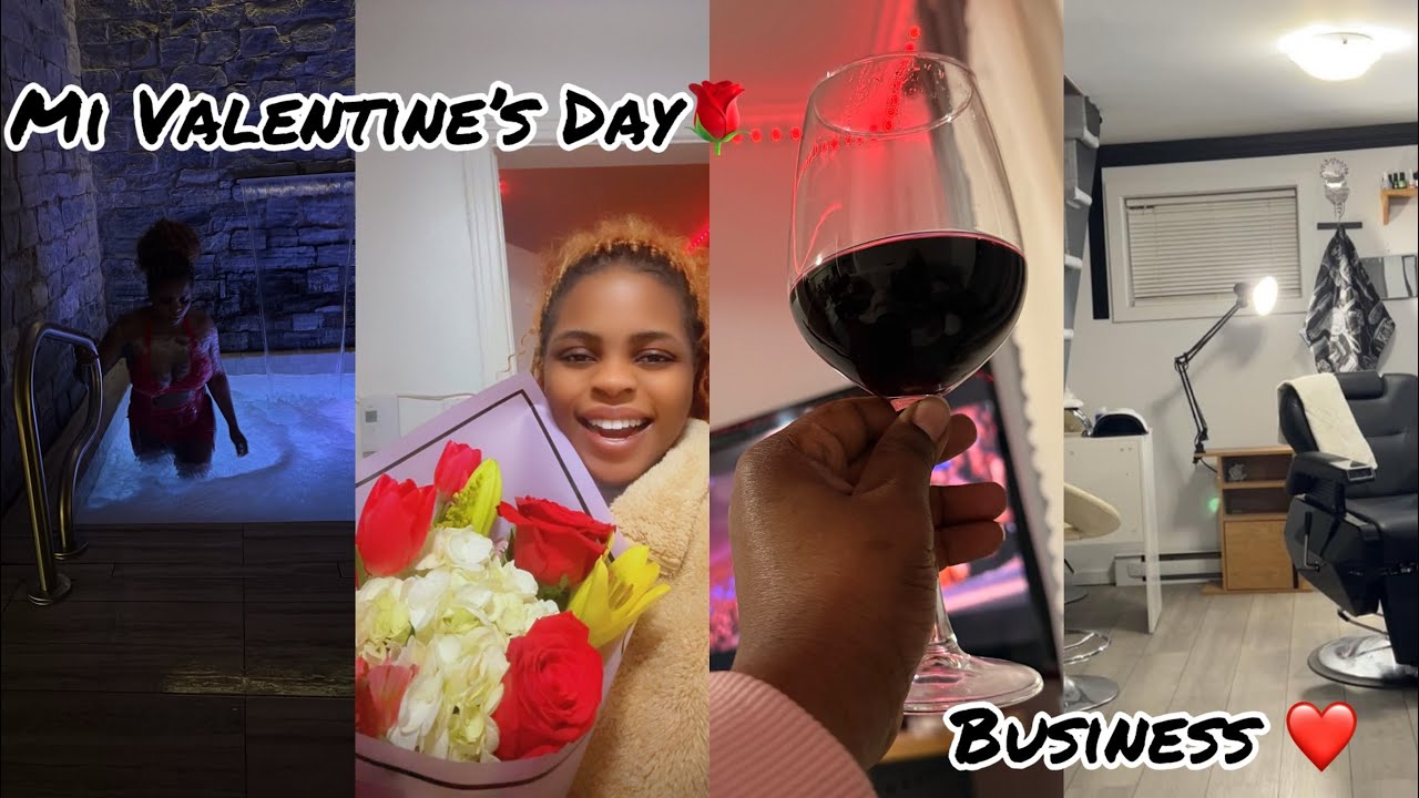 How I spend my valentine’s week ❤️🌹/ SPA & SAUNNA / cooking food for a whole weeks🤣/ new hair 