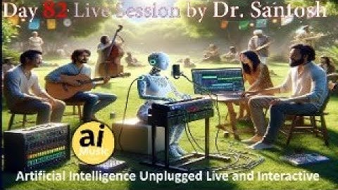 Day 82 LIVE: AI Music Factory  | Dr. Santosh Kumar | Create Original Music with AI!