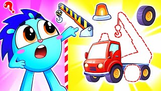 Construction Vehicles Song!  | Fun Kids Songs and Nursery Rhymes by Baby Zoo Story