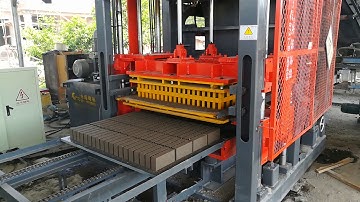 QT10-15 Hydraulic Fully Automatic Block Making Machine
