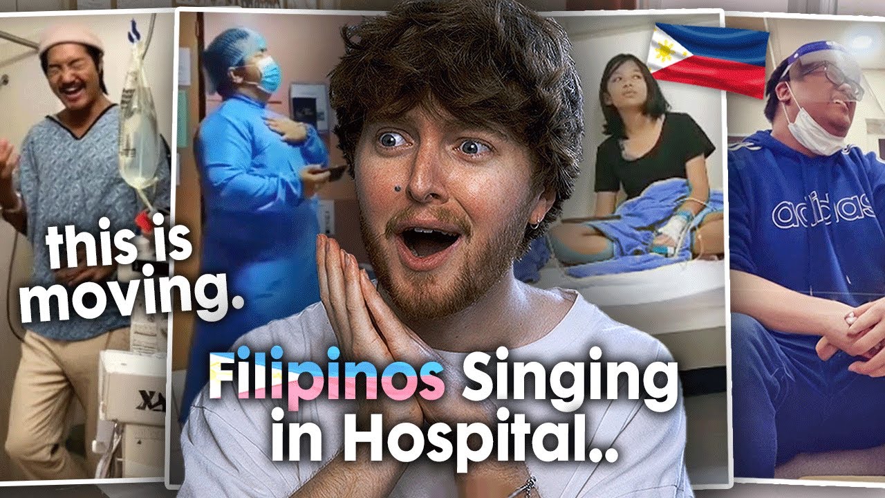 ЭТО НЕВЕРОЯТНО! (Филиппинцы поют в больницах — Медсёстры и пациенты | Реакция)