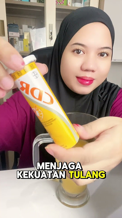 VITAMIN C CDR andalanku | SEHARI CUKUP 1 aja ya✨#vitaminc #cdr Hidup sehat| jangan skip vitamin