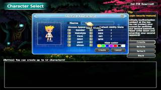 WindSlayer 2 - Character Creation