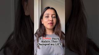 5 Daily Habits That Changed My Life ❤️😱 | Magic Pill #shorts #dailyhabits #motivation