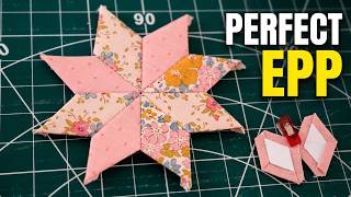 Perfect EPP diamonds for on-the-go sewing