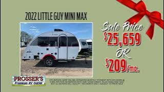 Save on Remaining 2022 RVs at Prosser's RV