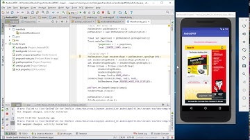 Display PDF using PdfRenderer