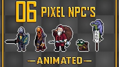 NPC Characters 14 - Pixel Art