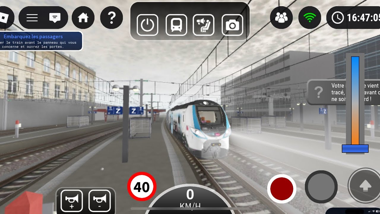 Nancy à Dijon en R2N idfm (Trajet Retour) Sur Train Simualtor Roblox (TSR) !