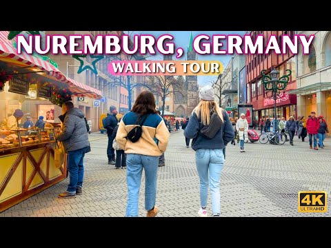 Видео: Обиколка на историческия град Нюрнберг, Германия