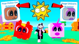 ПОЛУЧИЛ ИГРУ ЗА 5 МИНУТ ROBLOX Pet Champions, самых редких huge питомцев и прошел.