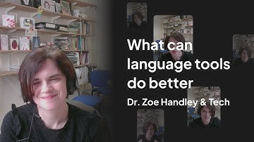Tutor & Tech. De  Zoe Handley about what language learning tools do well and can do better