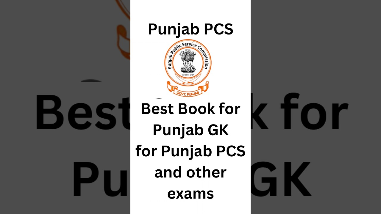 Best Book for Punjab GK | Punjab PCS | Punjab Exams