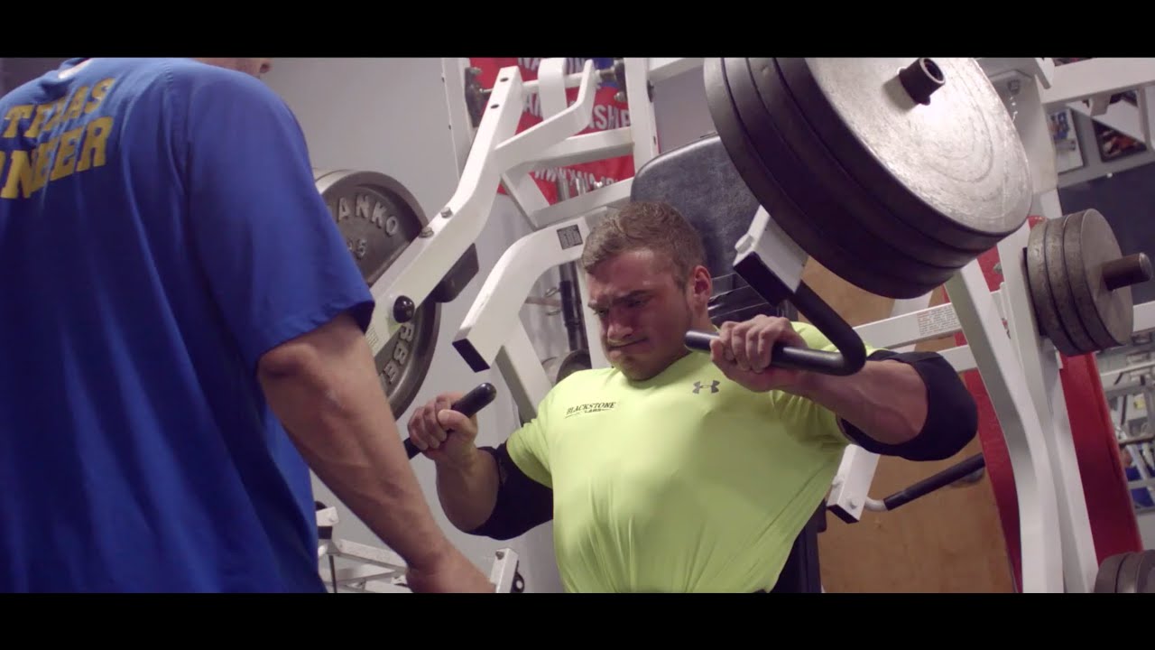 Cody Montgomery Trains Chest 7 Weeks Out Of 2015 NPC USA's!!!!!!