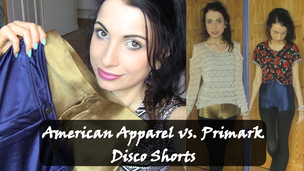 American Apparel vs. Primark Disco Shorts | How I Style Disco Shorts