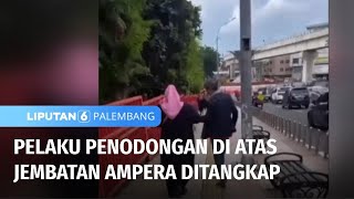 Pelaku Penodongan di Atas Jembatan Ampera Ditangkap l Liputan 6 Palembang