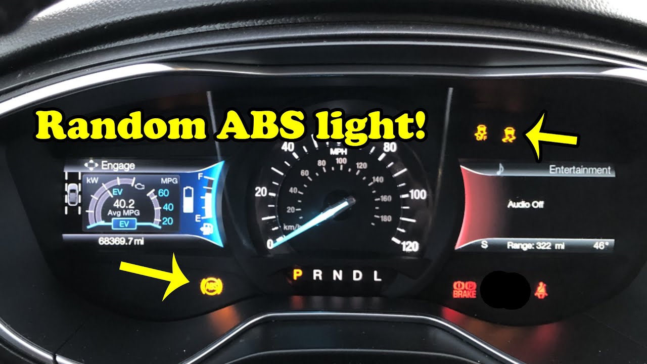 My 2017 Fusion Is Broken Random Abs Light Driving Me Nuts You