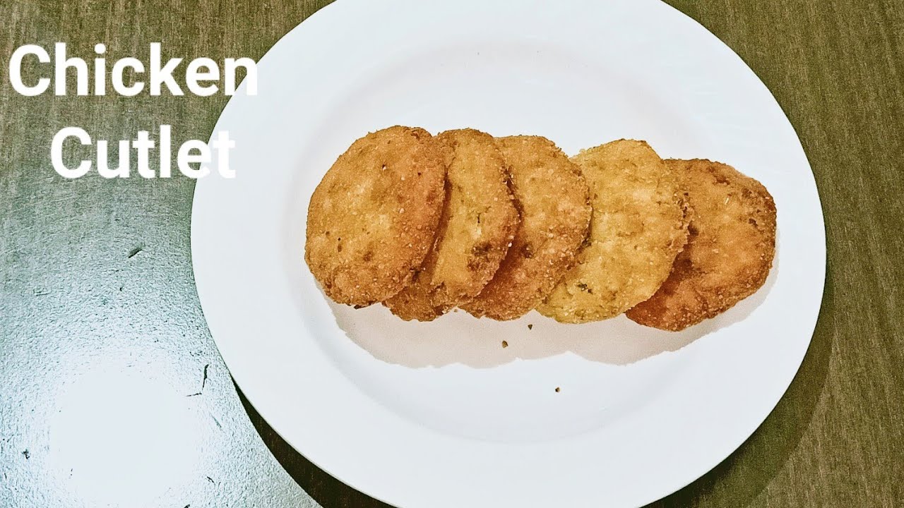 Chicken Cutlet Recipe/Chicken Snacks Recipe/How to make Chicken Cutlet