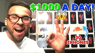 HOW TO MAKE $1000 A DAY FLIPPING IPHONES ON CRAIGSLIST / KIJIJI / EBAY / LETGO