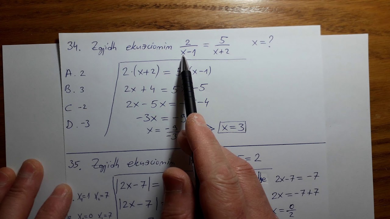 Ushtrime nga testi arritshmeris klasa 9 Kosove
