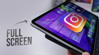 How to Make Instagram Full Screen on iPad (tutorial)