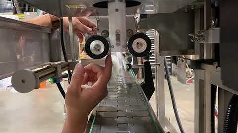 LX-150 Shrink Sleeve Label Applicator - Applicator Wheel Adjustment