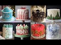 Super Royal-Look Cake With Minimal Cost | Low-Budget Fondant Flower Cake Christmas Occasions |Tree 🌲