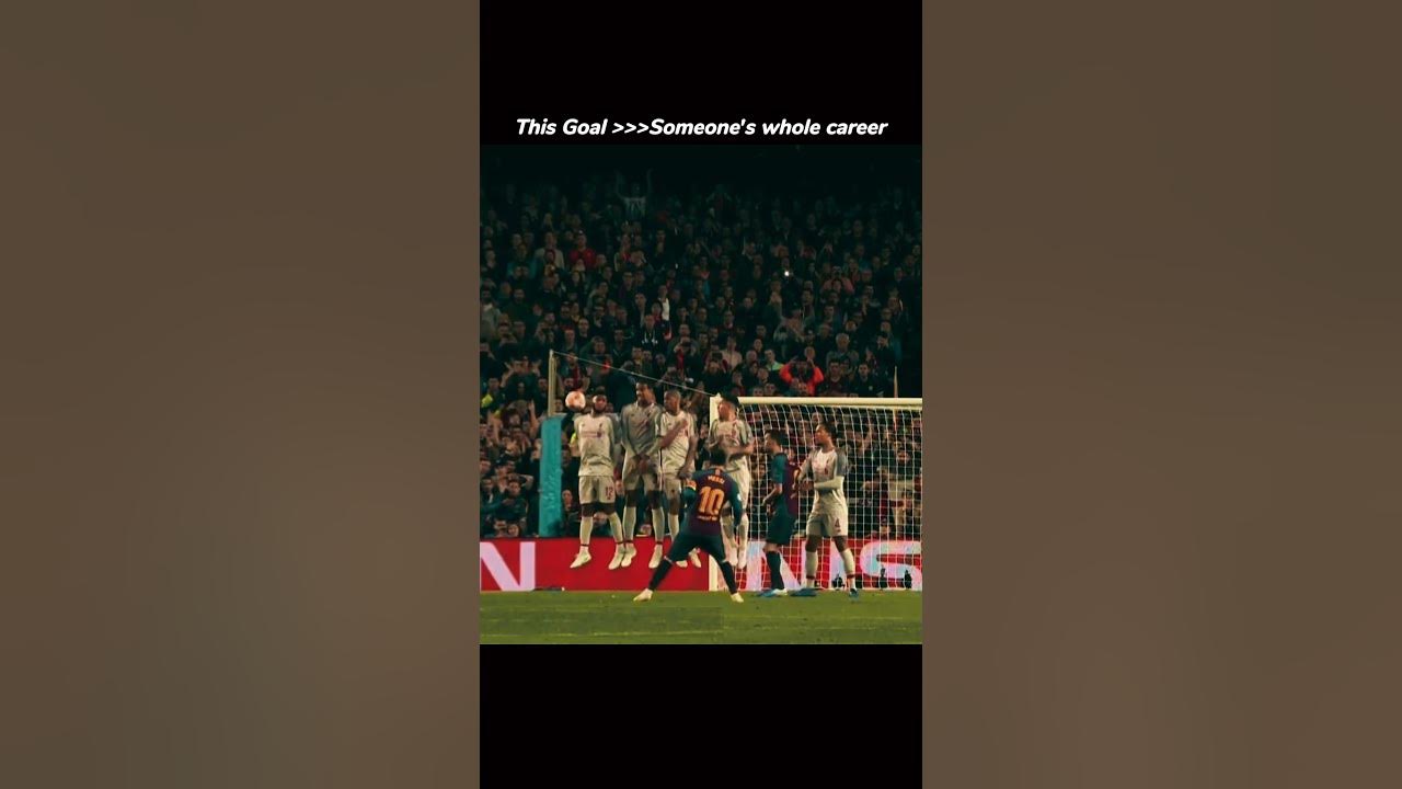 This Goal 🤩🔥 #leo #messi #barcelona #ucl #liverpool #freekick #football #goat #edit #shorts