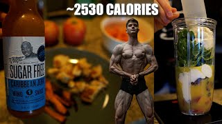 Full Day of Eating on PREP to Get SHREDDED | 2530 Calories