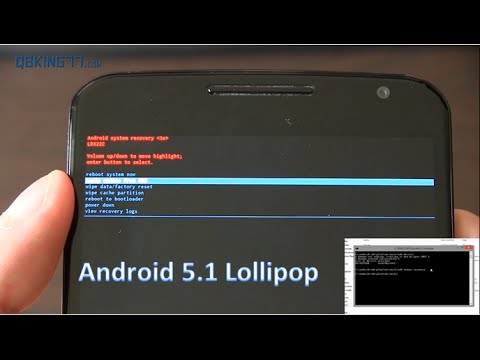 Manually Install Official Android 5.1 Lollipop On Nexus Devices