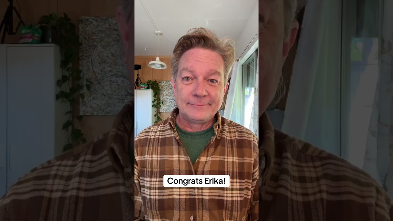 Congrats Erika!