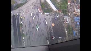 fantastic jumping from sapphire tower-istanbul