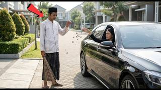 'HALAH! ORANG MISKIN AJA BELAGU!' WANITA KAYA INI KAGET SAAT TAHU SIAPA SANTRI ITU...