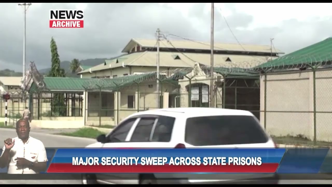 Major Prison Raid Targets Contraband, 12 Arrested