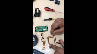 Sony Handycam DCR-SX21 LCD ribbon replacement