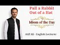 Pull a Rabbit Out of a Hat | Idiom of the Day