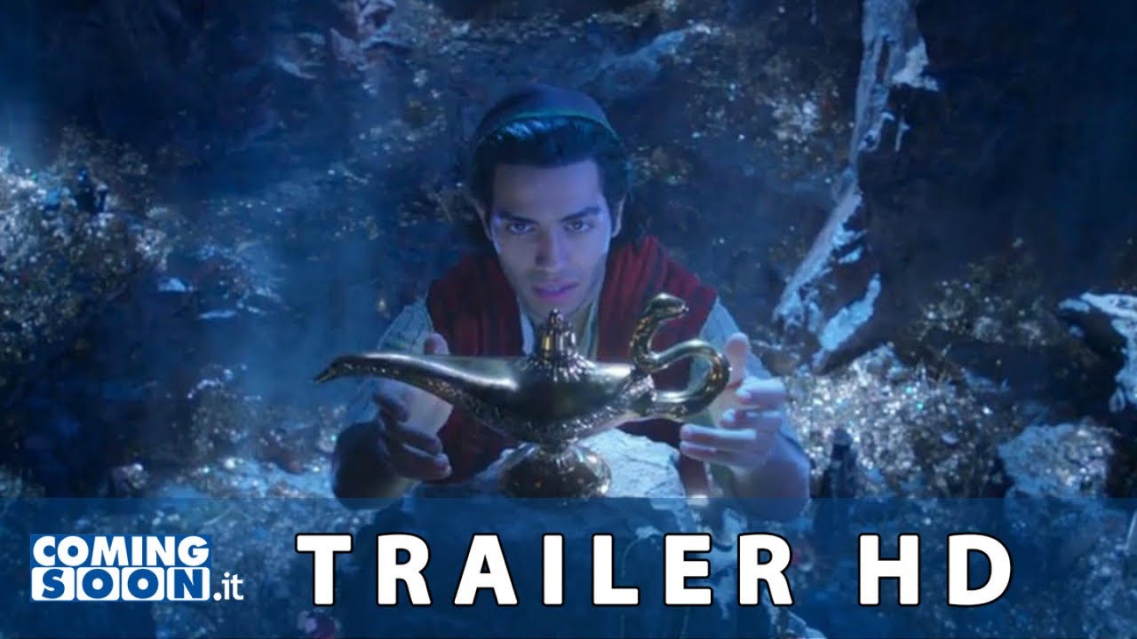Aladdin Teaser Trailer Italiano Hd Del Film Disney 2019 Con Will Smith